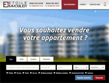 Tablet Screenshot of etoileimmo.fr
